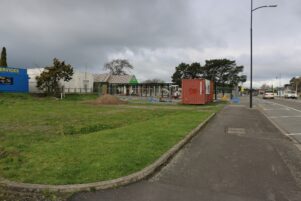 Marcus Darley has bought the site next to the new Featherston Town Square to develop into a retail centre. PHOTO/HAYLEY GASTMEIER