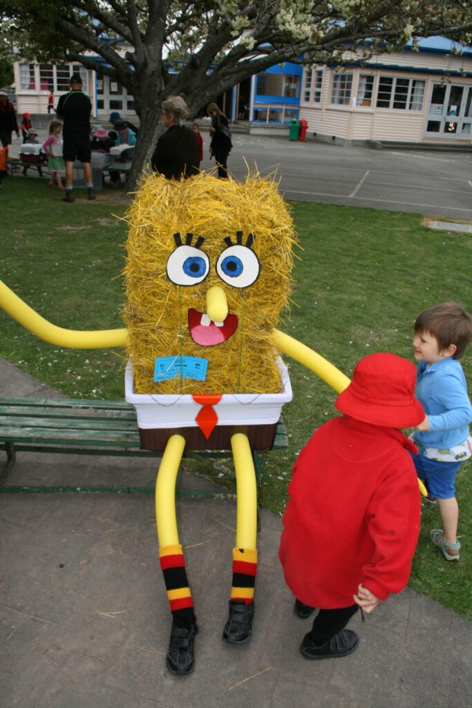 Spongebob was a hit with the younger crowd. PHOTO/SUPPLIED