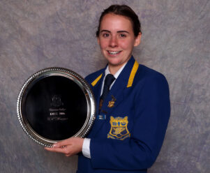 Wairarapa College 2016 Dux Grace O'Hagan. PHOTO/SUPPLIED