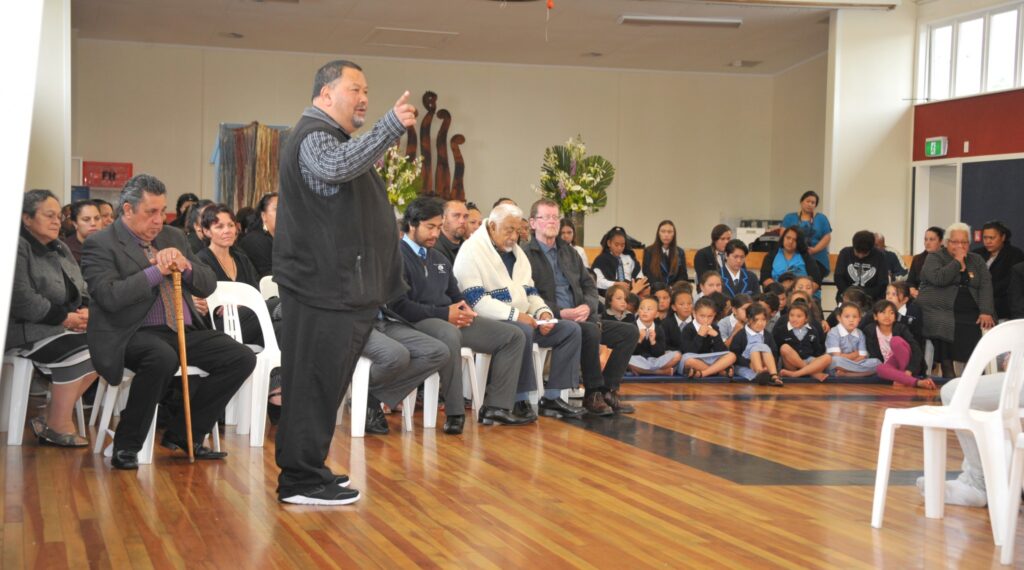 Second speaker Mike Kawana. PHOTO/CHRIS KILFORD