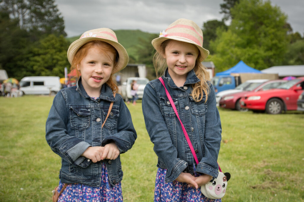 Oonagh and Aoife Turner enjoying the fair. PHOTO/JADE CVETKOV