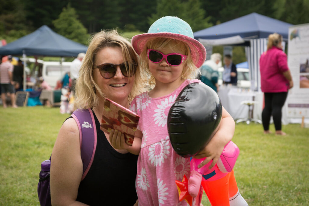 Evie Tulloch-Hey and Bronwen Tulloch-Hey. PHOTO/JADE CVETKOV