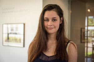 Kiana Lowe, 17 came all the way from Feilding. PHOTO/JADE CVETKOV