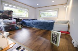 The mezzanine bedroom. PHOTO/EMILY NORMAN