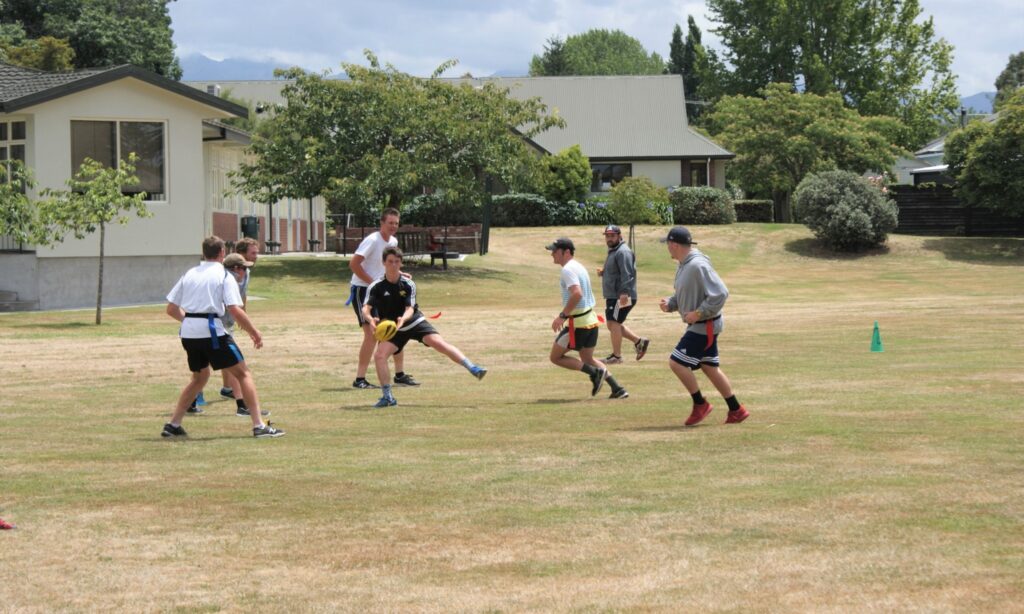 The Dannevirke team were a force to be reckoned with in rippa rugby. PHOTO/ CHELSEA BOYLE