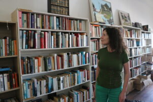 Loco owner Kate Mead is also the director of Booktown, to be held from May 12-14. PHOTO/HAYLEY GASTMEIER