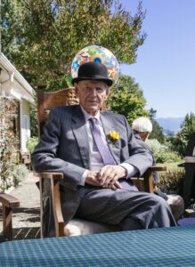 Haddon Donald at his birthday celebration. PHOTO/TOM DONALD