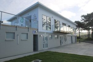 Riversdale's new Surf Lifesaving Clubrooms. PHOTO/CHELSEA BOYLE