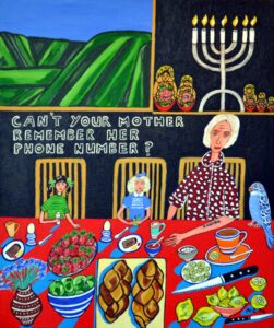 Can't Your Mother Remember Her Phone Number?, Helene Carroll, 2014. PHOTO/SUPPLIED