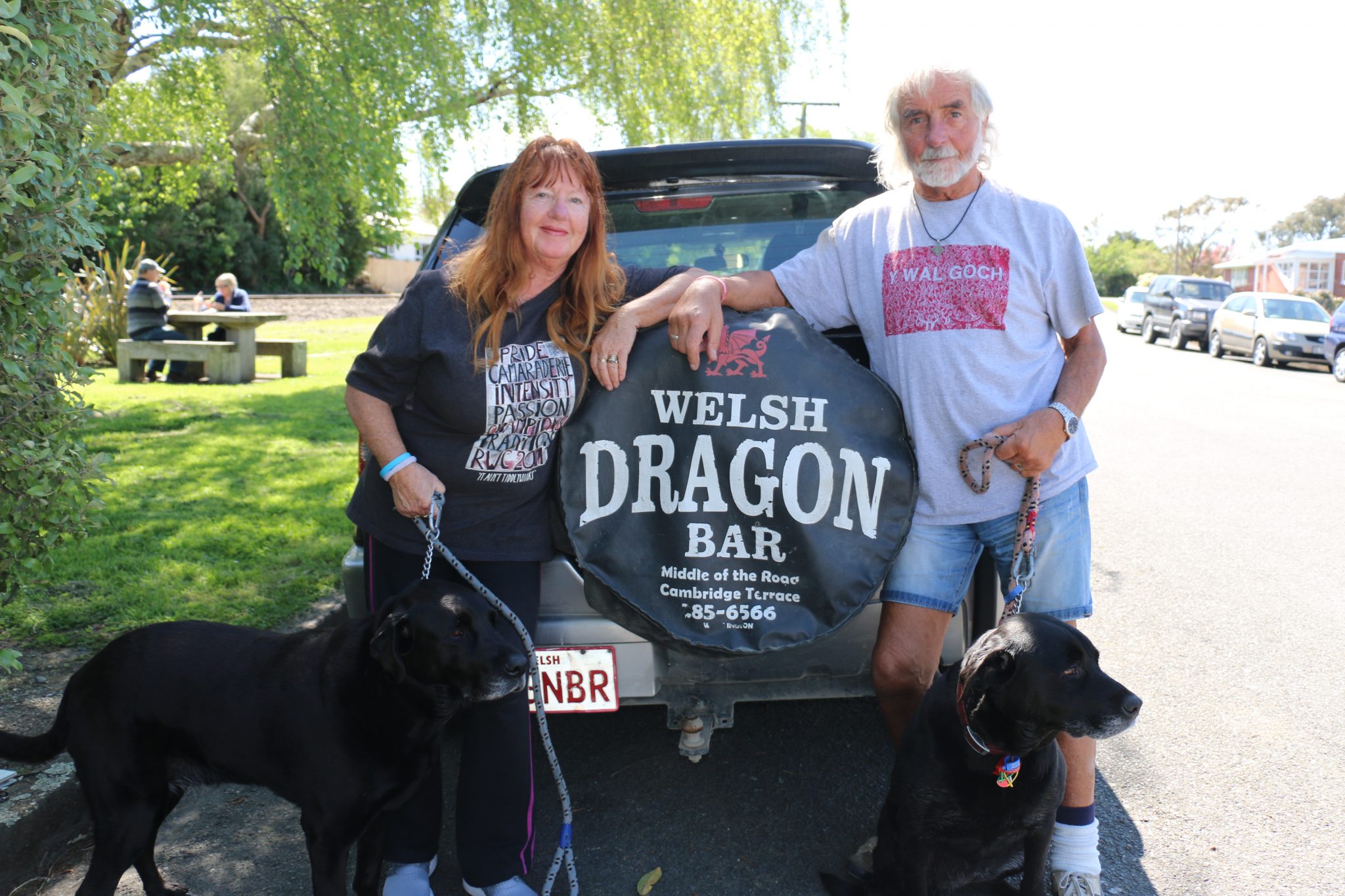 The South Wairarapa couple own the Welsh Dragon Bar in Wellington city. PHOTO/HAYLEY GASTMEIER