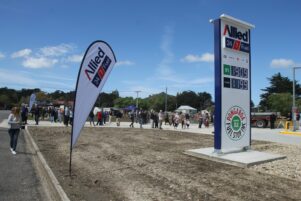 More than 100 people turned out to the opening. PHOTO/EMILY NORMAN