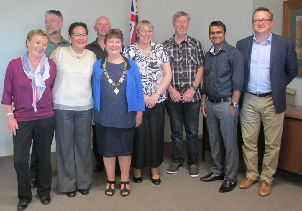 New Kiwi citizens, sworn in at the council chambers in Martinborough. PHOTO/SUPPLIED