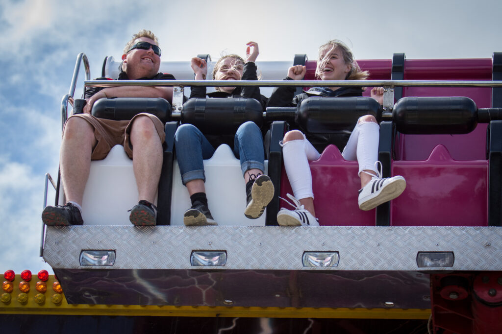 There was plenty of family entertainment at the Wairarapa A&P Show including a variety of rides. PHOTO/JADE CVETKOV