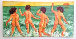 Jan Eagle's untitled picture in her exhibition 'The Rhythm of Life'. PHOTO/SUPPLIED