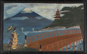The war prisoners created many high-quality artworks, many featuring traditional Japanese themes. PHOTO/SUPPLIED