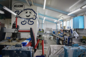 The inside of the Carterton factory. PHOTO/JADE CVETKOV