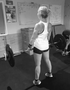 Trish Higginson, 55, is breaking personal records every week through CrossFit. PHOTO/SUPPLIED