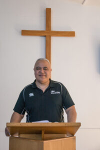 Carterton Baptist Church pastor Wayne Poutoa. PHOTO/JADE CVETKOV
