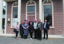 Carterton library celebrates 150 years Carterton branch librarian Andrea Darbyshire and colleagues. PHOTO/REAGAN GUNDERSEN